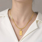 W-NKC034 - Stainless Steel Necklace